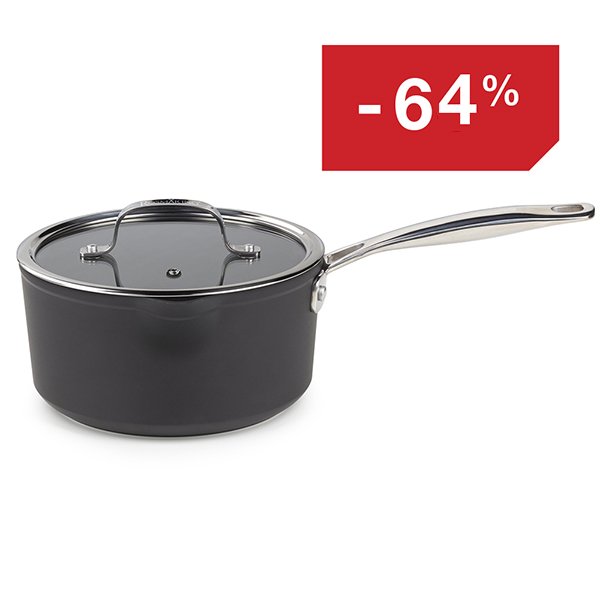 Lončić s poklopcem Rosmarino Diamond Pro Chef - 16 cm
